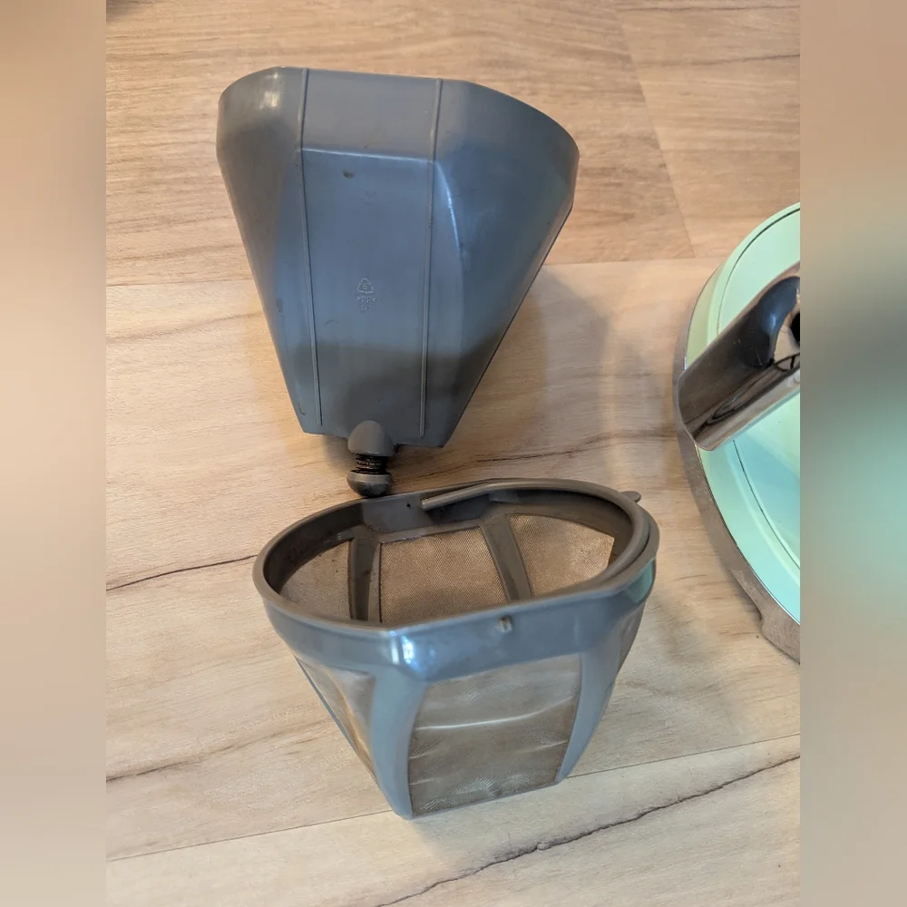 No Offers - 50's retro green SMEG drip coffee maker